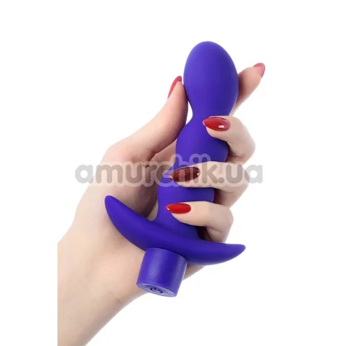 Анальна пробка з вібрацією ToDo Anal Vibrator Adore, синя