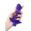 Анальна пробка з вібрацією ToDo Anal Vibrator Adore, синя - Фото №4