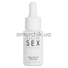 Масло для орального секса Bijoux Indiscrets Slow Sex Oral Sex Oil With CBD, 15 мл - Фото №1