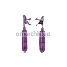 Затискачі для сосків з вібрацією Vibrating Nipple Clamps - Фото №1