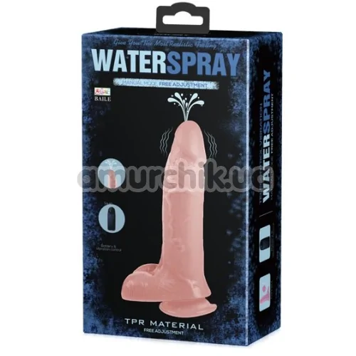 Вібратор з еякуляцією Water Spray, тілесний
