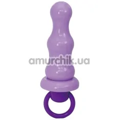 Анальная пробка с вибрацией Tiny Passion Twisters 2PB3795-22, фиолетовая - Фото №1