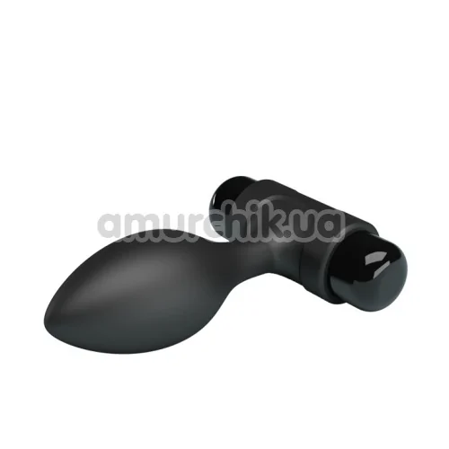Анальна пробка з вібрацією Pretty Love Vibro Butt Plug, чорна