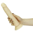 Фалоімітатор + віброкуля Addiction Naked Dual Density Bendable Silicone Dong 9, тілесний - Фото №3