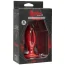 Анальна пробка Kink Lube Luge Premium Silicone Plug 4, червона - Фото №3