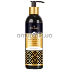 Лубрикант Sensuva Natural Water-Based Exotic Coconut - кокос, 240 мл - Фото №1