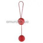 Вагінальні кульки Jiggle Love Balls, червоні - Фото №1