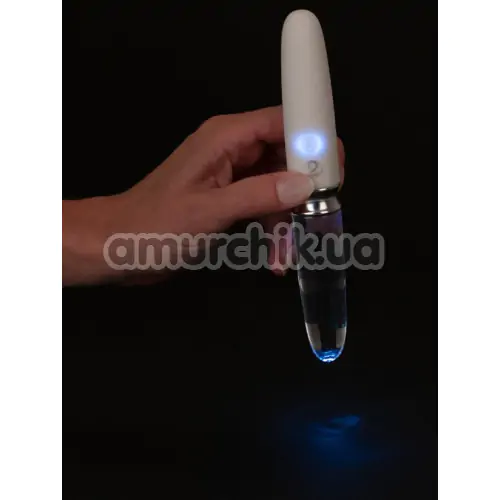 Вибратор Liaison Straight LED Vibrator, белый