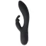 Вібратор з пульсацією Virgite Vibes Rabbit And Vibrator With Tapping V9, чорний - Фото №1