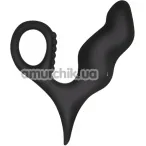 Стимулятор простати для чоловіків Adam's Silicone Prostate Massager, чорний - Фото №1