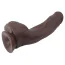 Фалоімітатор T-skin ReaL Carnal Pleasure, коричневий - Фото №5