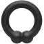 Эрекционное кольцо для члена Alpha Liquid Silicone Muscle Ring, черное - Фото №1