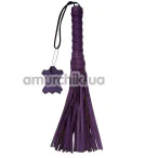 Флоггер DS Fetish Mini Flogger 35, фиолетовый - Фото №1