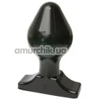 Анальна пробка Mister B All Black Kevin Butt Plug 8, чорна - Фото №1