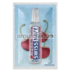Оральный лубрикант Swiss Navy Very Wild Cherry - вишня, 5 мл - Фото №1