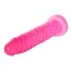 Фалоімітатор Pink Jelly Slim Dildo, рожевий - Фото №6