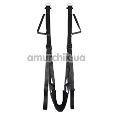 Секс-качели Roomfun Fantasy Saddle Door Swing, черные - Фото №1