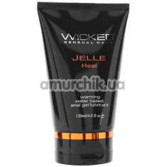 Анальний лубрикант з зігріваючим ефектом Wicked Jelle Heat, 120 мл - Фото №1