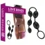 Анальний ланцюжок Love Beads Sensual Love String, чорний - Фото №7