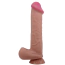 Фаллоимитатор Pretty Love Sliding Skin Mendel 10.2, коричневый - Фото №1