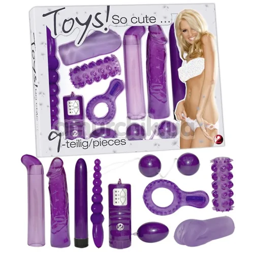 Набір з 9 предметів Toys So Cute