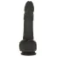 Вибратор с ротацией и толчками Addiction Naked Noir Rotating & Thrusting Vibrating Dong 8.6, черный - Фото №2