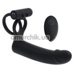 Анальна насадка з вібрацією Evolved Gender X Full Swing, чорна - Фото №1