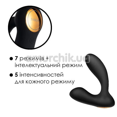Вибростимулятор простаты Svakom Vick Neo, черный