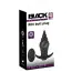 Анальна пробка з вібрацією Black Velvets RC Butt Plug, чорна - Фото №9