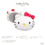 Ультразвуковая щетка для лица Geske Sonic Facial Brush 4 in 1 - Hello Kitty Head, белая - Фото №3