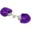 Наручники Roomfun Furry Cuffs, фиолетовые - Фото №2