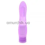 Вибратор Crystal Jelly Lines Exciter, фиолетовый - Фото №1