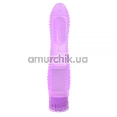 Вибратор Crystal Jelly Lines Exciter, фиолетовый - Фото №1