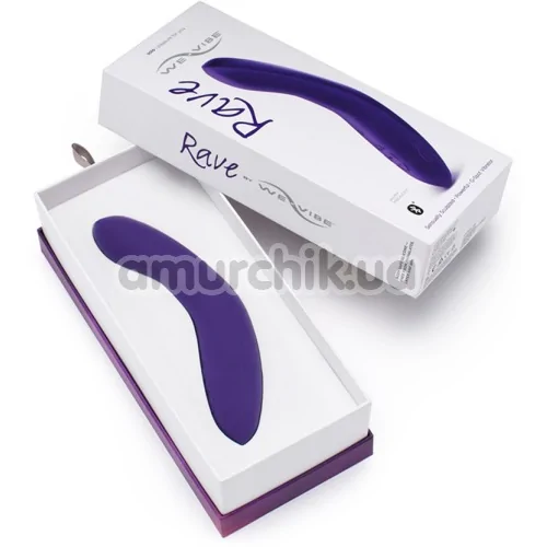 Вибратор для точки G We-Vibe Rave (ви вайб рейв фиолетовый)