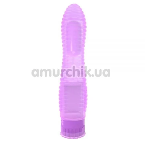 Вібратор Crystal Jelly Lines Exciter, фіолетовий - Фото №1