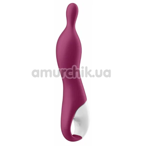 Вібратор для точки G Satisfyer A-Mazing 1, бордовий