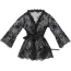 Комплект Star Night Valerie Lace Robe, черный: халатик + трусики-стринги - Фото №6