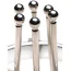 Анальный расширитель Master Series Oculus Stainless Steel Anal Explorer, серебряный - Фото №6