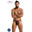 Мужские трусы-стринги Passion Free Your Senses Thong Collin 029, черные - Фото №5