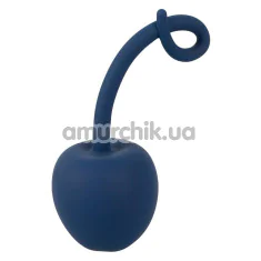 Вагинальный шарик Magic Shiver Love Ball Apple, синий - Фото №1