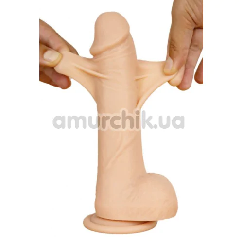Фаллоимитатор S Pleasures Realistic Ricardo 7, телесный