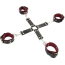 Фиксаторы для рук и ног Whips Collection Hog Tie For Her, черные - Фото №1