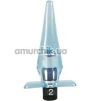 Анальная пробка с вибрацией Anal Blue vibro Buttplug - Фото №1