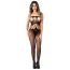 Комбинезон Daring Intimates Strapless Shell Bodystocking, черный - Фото №3