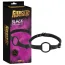 Кляп Fierce Euphoria Black Metal O-Ring Gag, чорний - Фото №6