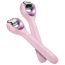 Массажер-роллер для лица с микроиглами Geske MicroNeedle Face Roller 9 in 1, светло-розовый - Фото №4