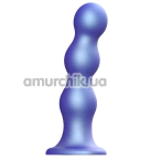 Фалоімітатор Strap-On-Me Dildo Plug Balls XXL, блакитний - Фото №1
