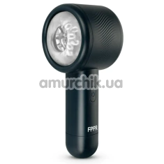 Мастурбатор с вибрацией FPPR Double Ended Stroking Electric Masturbator, прозрачный - Фото №1