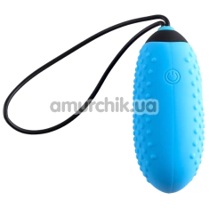 Виброяйцо Virgite Remote Control Egg G4, голубое - Фото №1
