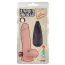 Вібратор T-skin ReaL Ultra Beats Vibrating Dildo, тілесний - Фото №3